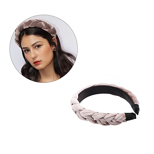 MAGICLULU 1Stk Haar Wildleder stutzenhalter kopfschmuck geknotetes Stirnband für Damen Fusselband haarreifen damen geflochtene Kopfreifen modisches Haarband Europäisch und amerikanisch von MAGICLULU