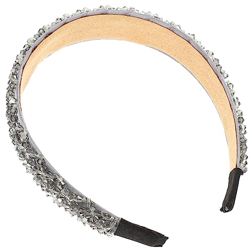 MAGICLULU 1Stk Haarreif aus Kristall haarschmuck elegant modische Kopfbedeckungen gepolstertes Stirnband Haargummis haarband Haare für Mädchen frauen stirnband Göttin Liner schmücken von MAGICLULU