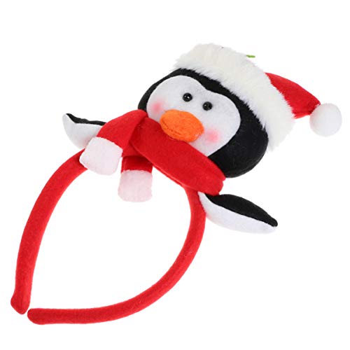 MAGICLULU 1Stk Weihnachtsstirnband Weihnachtsstrumpf Stuffer Hüte für weihnachtsdeko Haargummi Weihnachtskopfbedeckung Weihnachtshaarband Hirsch Hut einstellen Kleidung von MAGICLULU