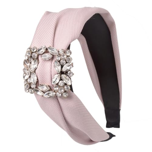 MAGICLULU 1Stk Haarreifen frauen stirnband Vintage-Stirnband Haarschneideumhang Regenschirm haarschmuck breiter Haarreif Europäisch und amerikanisch Kopfbedeckung Damen Rosa von MAGICLULU