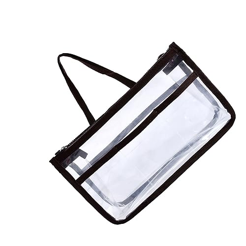 MAGICLULU 1stk Damen Kosmetiktasche Durchsichtiger Kulturbeutel Klare Schminktasche Durchsichtige Kosmetiktasche Gesundheitstasche Duschtasche Make-up Clutch Fräulein Aufbewahrungskiste von MAGICLULU