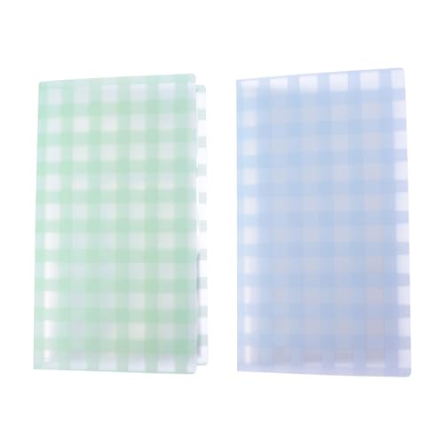 MAGICLULU 2stücke Visitenkartenhalter Aus Pp-Material Karten-Organizer Zum Aufbewahren Von Namenskarten Visitenkarten Kreditkarten Geschenkkarten Etc Praktischer Kartenhalter Für von MAGICLULU