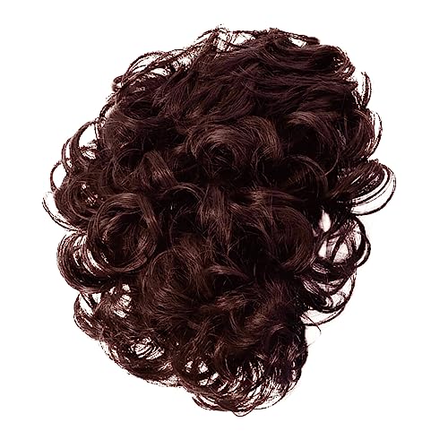 MAGICLULU 2 Stk Perücke Mann Haarteil Männer Cosplay-Kopfbedeckung synthetisches Haarteil Locken Hochtemperaturdraht von MAGICLULU