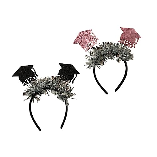 MAGICLULU 2 Stück Abschlussfeier Kopfschmuck Mini Arzt Hut Haarreifen Abschluss Haarreifen Glitzer Haarreifen Party Kopfbedeckung Arzt Haar MAGICLULU 2 Stück Abschlussfeier Kopfschmuck Mini Arzt Hut Haarreifen Abschluss Haarreifen Glitzer Haarreifen Party Kopfbedeckung Arzt Haar von MAGICLULU