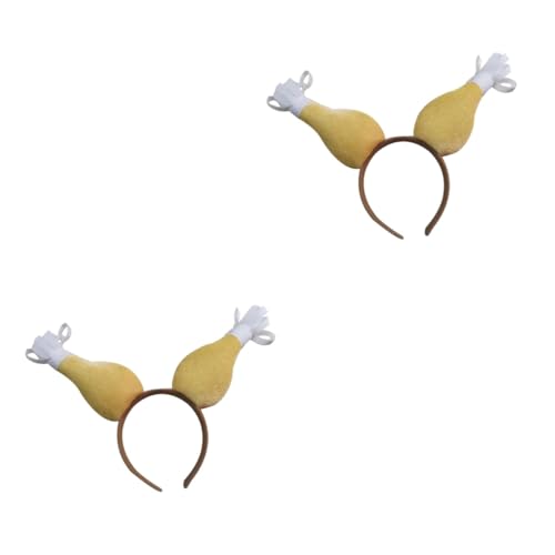 MAGICLULU 2 Stück Thanksgiving Haarband Thanksgiving Kopfschmuck Haare Für Thanksgiving Truthahn Bein Haarreifen Thanksgiving Haarreifen Thanksgiving Kopfbedeckung von MAGICLULU