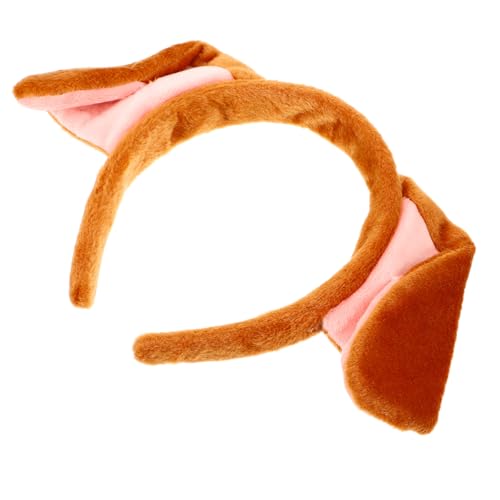 MAGICLULU 2 Stück Haarband Mit Hundeohren Für Erwachsene Jungen Und Mädchen Weiches Material Ohren-stirnband Für Cosplay Alltagskleidung von MAGICLULU