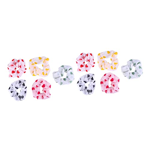 MAGICLULU 20 Stk Chiffon stoff Dickdarm ring Haarring Haargummis für Kinder Schuhsohlenersatz hair scrunchies hairtinsle Haarseil für Mädchen sommer haargummis Mori Kopfbedeckung von MAGICLULU