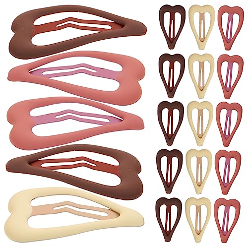 MAGICLULU 20St hohle Haarspange Haarschmuck kinder haarspangen haarspange kinder süße Haarspangen für Mädchen Haarschmuck für Mädchen 4-6 Haarnadel Haarklammer Accessoires für kleine Mädchen von MAGICLULU