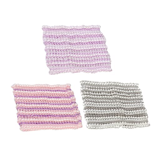 MAGICLULU 21 Stk Mesh-stirnband Mädchen Stirnbänder Spa-kopfpackungen Stirnbänder Für Mädchen Elastische Haarbänder Bandana Stirnband Gesichts-stirnband Kopfbedeckung Yoga Polyester Fräulein von MAGICLULU