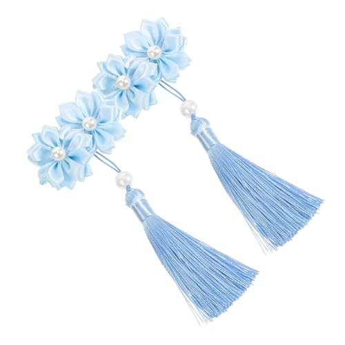 MAGICLULU 2St Kleine Haarspangen für feines Haar der Frau hair accessories for girls hochzeitshaar schmuck Haarspangen für Frauen Hanfu-Kopfblume Klammer Haarnadel Haarschmuck für Mädchen von MAGICLULU