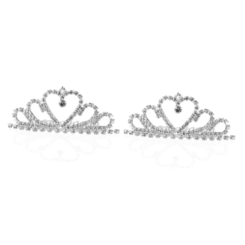 MAGICLULU 2st Tiara-krone Braut Stirnband Haar Klammern Haarklammern Für Frauen Braut Haarkamm Kronen Für Frauen Mini-clips Für Haare Kristallkamm Brautkrone Aus Kristall Mode Haarschmuck MAGICLULU 2st Tiara-krone Braut Stirnband Haar Klammern Haarklammern Für Frauen Braut Haarkamm Kronen Für Frauen Mini-clips Für Haare Kristallkamm Brautkrone Aus Kristall Mode Haarschmuck von MAGICLULU