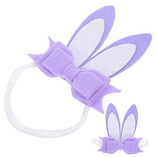 MAGICLULU 2St Haarschmuck für Babys Nylonstirnbänder für kleine Mädchen Babyhaarschmuck für Mädchen stirnbänder kinder haarspangen Haargummi Haarband Stirnbandschleifen für Mädchen Hase von MAGICLULU