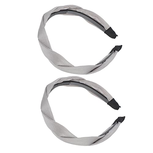 MAGICLULU 2St Kreuz Stirnband hair styling haarband قرآن Stirnbänder für Damen Haargummis gedrehtes Stirnband verdrehtes Stirnband für Mädchen Jahrgang Kopfbedeckung Fräulein Baumwolle von MAGICLULU