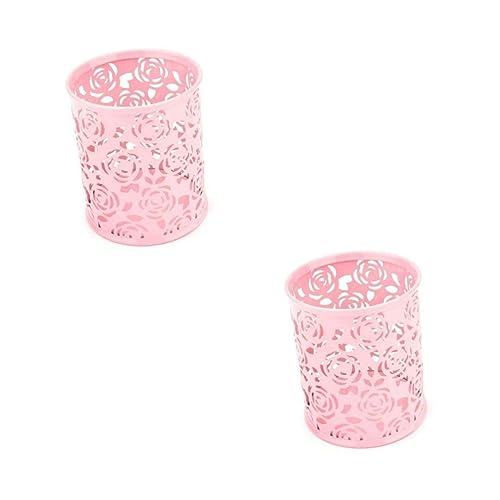 MAGICLULU 2 Stücke Rose Metall Bleistift Container Topf Elegante Organizer Für Schreibtisch MAGICLULU 2 Stücke Rose Metall Bleistift Container Topf Elegante Organizer Für Schreibtisch von MAGICLULU