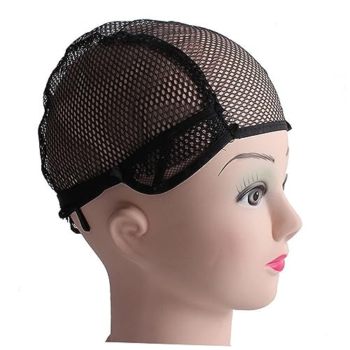 MAGICLULU 2St Perückenhaarnetz schwarze Cosplay-Perücke Perückenkappen Haarnetze perücken kappe perückenhaube schwarze Perücke Häkelnadel Perückenherstellungskappen Weben Mesh-Kappe Hut Mann MAGICLULU 2St Perückenhaarnetz schwarze Cosplay-Perücke Perückenkappen Haarnetze perücken kappe perückenhaube schwarze Perücke Häkelnadel Perückenherstellungskappen Weben Mesh-Kappe Hut Mann von MAGICLULU