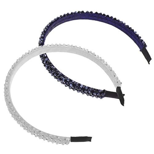 MAGICLULU 2St Stirnband haarschmuck haarband Haarreifen für Mädchen karren kopfbedeckung selber machen Haarspangen Haargummis Stirnbänder frauen kopfschmuck bilden Haarnadel Schal Fräulein von MAGICLULU