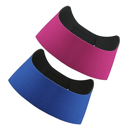 MAGICLULU 2St ohrenschutz schwimmen kinder schwimmohrenschutz erwachsene Turban Schwimmohr-Stirnband Hijab elastische Haargummis dusche ohr abdeckung Schwimmen-Stirnband Erwachsener Schal von MAGICLULU