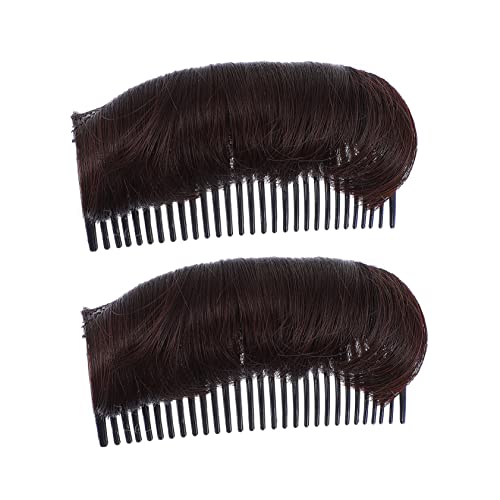 MAGICLULU 2St Haarnadel erhöhen Haarkamm-Schwamm-Einsätze Herren verstellbare Ringe hair extension Haarverlängerung Schwämme Haarschwamm unsichtbarer Haarkamm frauen kopfschmuck Perücke Base von MAGICLULU