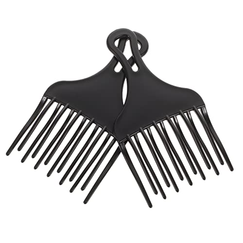 MAGICLULU 2St Kamm kopfhaut massage scalp massage sculp massaget combs salon Haarkämme für Männer Haarpickel heben werkzeug Haarklammer Haarschmuck Modellieren Haarnadel Beauty-Tools Mann von MAGICLULU