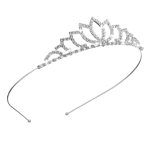 MAGICLULU 2St Hochzeit Haarspangen Gefälligkeiten für Weihnachtsfeiern Mütter Tag Haar Klammern Haarband Haarschmuck Stirnband Haarspange für Damen Frauen-Tiara Mädchen Kopfbedeckung Zubehör von MAGICLULU