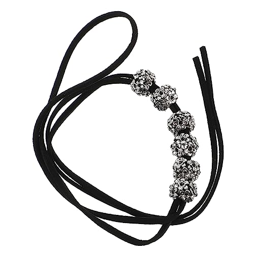 MAGICLULU 2st Schädel-haarkabel Perlen Für Haare Leere Röhren Lose Haarbänder Für Mädchen Zopfhaar-accessoires Metalldekor Für Den Außenbereich Perlen Tiara Schädelperlen Skelett von MAGICLULU