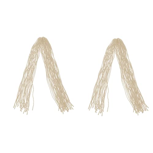MAGICLULU 2 Stück Doppelseitige Dreadlock-extensions Geflochtene Perücken Für Männer Und Frauen Modische Haarverlängerung Für Die Tägliche Kleidung von MAGICLULU