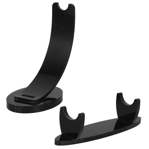 MAGICLULU 2stücke Acryl-stifthalter Ausstellungsstand Für Make-up-pinsel Nagelbürstenhalter Organizer-halter Für Füllfederhalter Augenbrauenpinsel Schreibstifte Schwarz von MAGICLULU