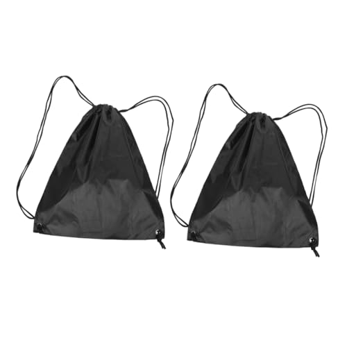 MAGICLULU 2stücke Motorradhelm Tasche Mit Kordelzug Helmtasche Großem Rucksack Mit Sport Und Fahrradausrüstung Kleiner Kordelzugtasche Turnrucksack Für Herren Und Frauen Tragbare von MAGICLULU