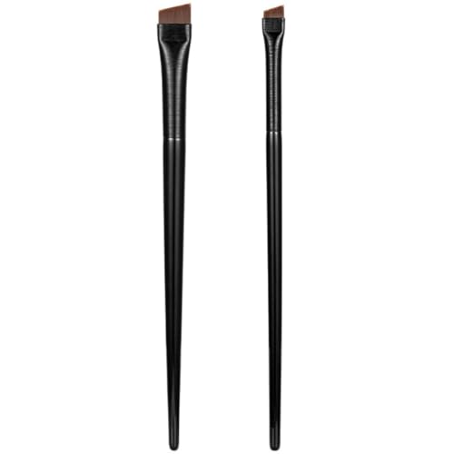 MAGICLULU 3 Sätze Eyeliner-Pinsel Make-up-Pinsel Augenbrauenpinsel kosmetikpinsel flacher Eyeliner-Pinsel abgewinkelter Brauenpinsel damen anzug Make-up Pinsel Make-up-Tool von MAGICLULU