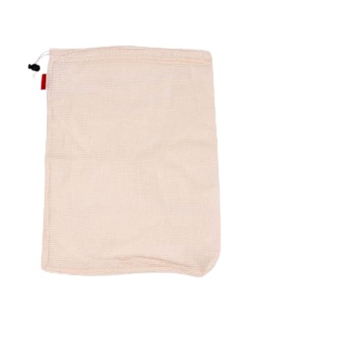 MAGICLULU 3stücke Baumwollnetzbeutel Für Obst Und Gemüse Tragbare Einkaufstasche Aus Baumwolle Recycelbar Einkaufs Und Aufbewahrungsbeutel in Verschiedenen von MAGICLULU