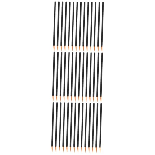 MAGICLULU 3er-set Praktisches Make-up-pinsel-set Raffiniertes Kosmetikpinsel-set Für Den Haushalt Schwarzer Eyeliner Lipliner Lösungsmittel Lippenstift Kunstfaserpinsel 100 Stück * 3 von MAGICLULU