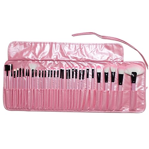 MAGICLULU 31St Bilden professionelle Make-up-Pinsel Stiftung Make-up gebürstet Makeup Bürsten Kosmetikset Make-up Pinsel kosmetikpinsel damen anzug Mini einstellen Beauty-Tools Bambus Rosa von MAGICLULU