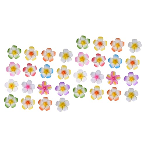 MAGICLULU 32 Stk Frangipani Haars pange Hochzeit Haarspange Blumenhaarnadeln hair accessories for girls hochzeitshaar schmuck Haarspangen Haarklammer Dekorative Haarspange von MAGICLULU