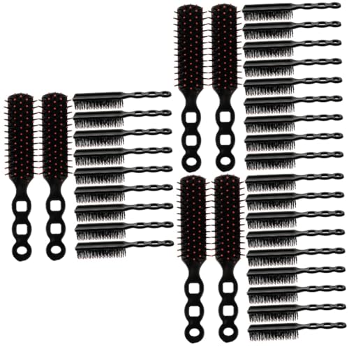 MAGICLULU 36 Stk Locken-Styling-Kamm tragbare Haarbürste Kunststoffkamm Haarkamm für Frauen Mond-Haarstab hairbrush haarbürsten Kämme reise haarbürste Schüttgut Massagekamm Kissen reisen pp von MAGICLULU