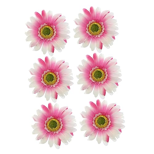 MAGICLULU 36 Stk Sonnen-spitzenclip Haarklammern Für Frauen Haarspangen Blumen- Gänseblümchen Haarspange Gänseblümchen-krokodilklemmen Blumenspangen Hula Stoffblumen Damen Künstlich Hawaii von MAGICLULU