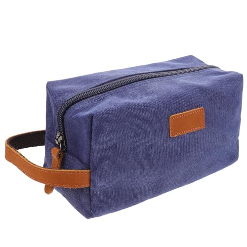 MAGICLULU 3St Aufbewahrungstasche aus Segeltuch Kosmetiktasche schminktasche aufbewahrungskorb Purse kosmetikbeutel Jahrgang Wäschesack schmücken Reisetasche Reisen Aufbewahrungskiste Canvas von MAGICLULU