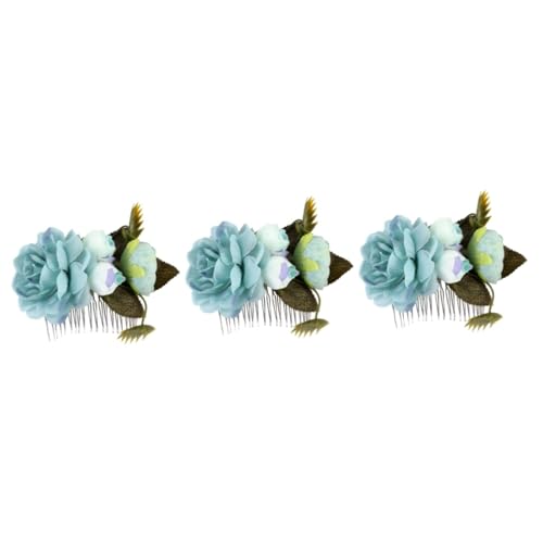 MAGICLULU 3St Haarnadel hair toppers for women hair bows for women Haarspange für festliche Anlässe brautschmuck haare Haarspangen Haarklammern Haar Klammern Hochzeit Kopfbedeckung von MAGICLULU