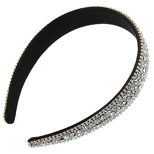 MAGICLULU 3St hochzeitshaar schmuck wedding hair accessories Haarschmuck für Damen Strass Stirnband Damen Haarband Haargummi Glitzerstirnbänder für damen Elegante Stirnbänder für Frauen Yoga von MAGICLULU