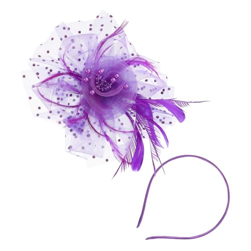 MAGICLULU 3St Party-Kopfschmuck Stirnband für Damen Tarnmütze hochzeitshaar schmuck wedding hair accessories Haarband Haargummis Kopfschmuck für die Party Party-Kopfbedeckung die Blumen Hut von MAGICLULU