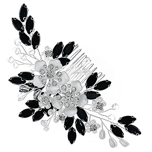 MAGICLULU 3St Perle Blumenkamm hair accessories for hochzeitshaar schmuck Haarschmuck für die Brautjungfer Brauthaarschmuck hochzeitsdeko Haarschmuck für die Hochzeit Perlenhaarschmuck von MAGICLULU