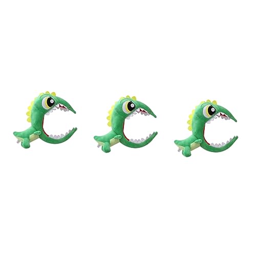 MAGICLULU 3St Dinosaurier-Kopfbedeckung Partyzubehör für Erwachsene kreative Haarbänder Mütze hair accessories for haarreif grün kuscheltier Tiara Kopfschmuck kreative Kopfbedeckungen von MAGICLULU