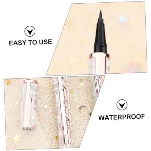 MAGICLULU 3St kein wischiger Eyeliner flüssiger Eyeliner schwarzer wasserfester Eyeliner flüssiger Liner Eyeliner-Stift Eyeliner für Mädchen Make-up-Liner-Stift wasserdicht Lotion Fräulein von MAGICLULU