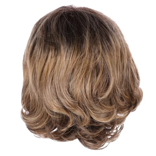 MAGICLULU 3St Spitze-Front-Perücke Spitzenperücke Gabor Perücken für Damen Elf gelbe perücke perrücke gewellte Partyhaarperücke realistische Perücke für Frauen kurzes Haar Hut Startseite von MAGICLULU