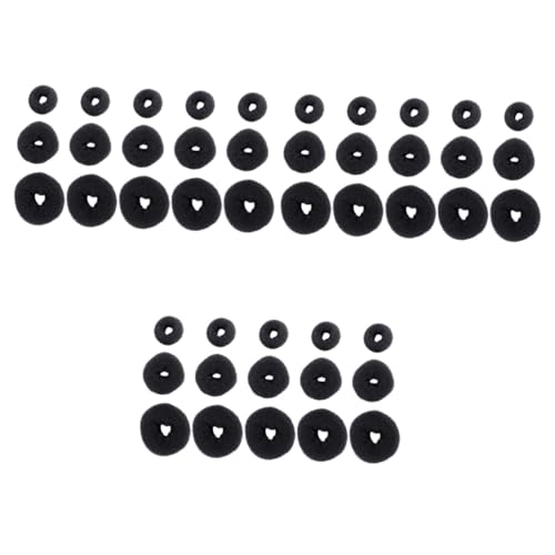 MAGICLULU 3er-set Unsichtbarer Haarknoten-maker-set Haarknoten-maker Für Frauen Haar-donut-former Haar-styling-tool Haarknoten-maker Mittlere Größe 15 Stück * 3 MAGICLULU 3er-set Unsichtbarer Haarknoten-maker-set Haarknoten-maker Für Frauen Haar-donut-former Haar-styling-tool Haarknoten-maker Mittlere Größe 15 Stück * 3 von MAGICLULU