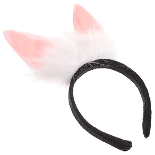 MAGICLULU 3st Hasenohr Stirnband Haarschmuck Behaart Mädchen Plüsch Rosa von MAGICLULU