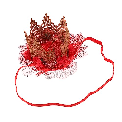 MAGICLULU 3St kindergeburtstag stirnband kinder haarschmuck party zubehör kinder Kronen für Kinder Mädchen-Stirnband stirnbänder Haarschmuck für Babys Geburtstag des Kronenbabys Plastik von MAGICLULU