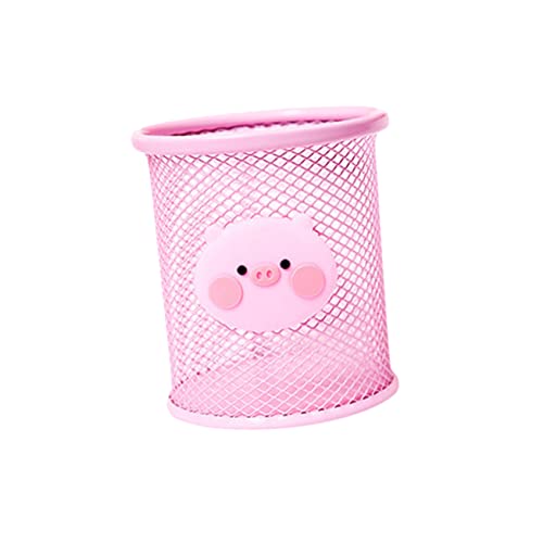 MAGICLULU Stifthalter 3st Schreibtische Rosa Schreibtisch Stiftbehälter Bleistifttopf Student Gittergewebe Kasten Desktop-Organizer von MAGICLULU