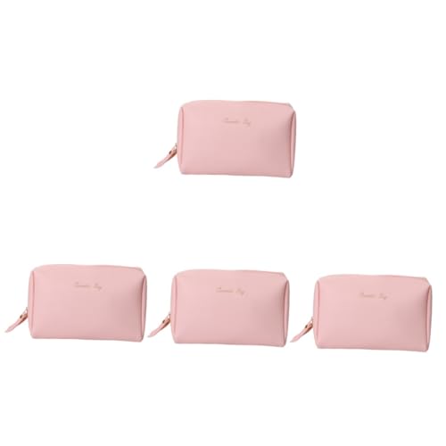 MAGICLULU 4 Stück Aufbewahrungstasche reisekulturbeutel Herren rosa Organizer Reisekosmetiktasche Schminkbeutel Make-up-Taschen Makeup Tasche Kulturbeutel für zu Hause tragbar Pflegetasche von MAGICLULU