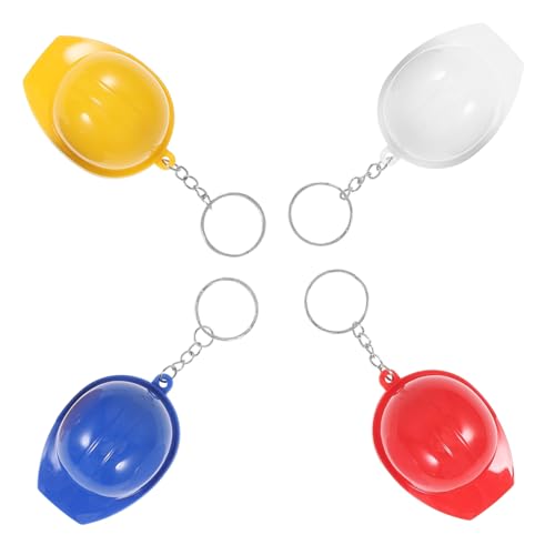 MAGICLULU 4 Stücke Helm Form Schlüsselanhänger Flaschenöffner Schlüsselanhänger Für Frauen Rucksack Charme Tasche Decor Präsentieren von MAGICLULU