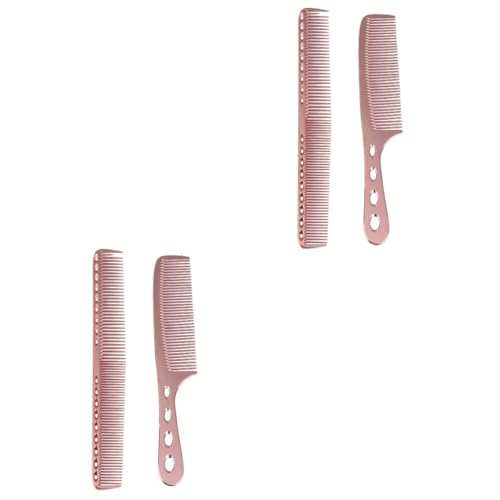 MAGICLULU 4 Stück Friseurzubehör Kämme Für Männer Transfers Zum Basteln Aufreiben Clipper-greifer Kämme Für Frauen Haarbürste Für Männer Künstliche Brötchen Frisierkämme Sprühen Kamm von MAGICLULU